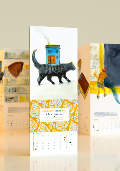 Calendario lunar 2026 A las librerías