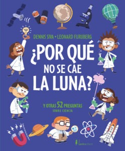 ¿Por qué no se cae la luna?