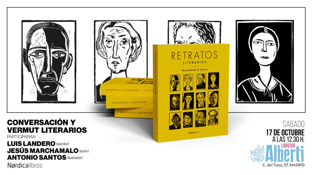 Presentación de «Retratos literarios» en la librería Rafael Alberti
